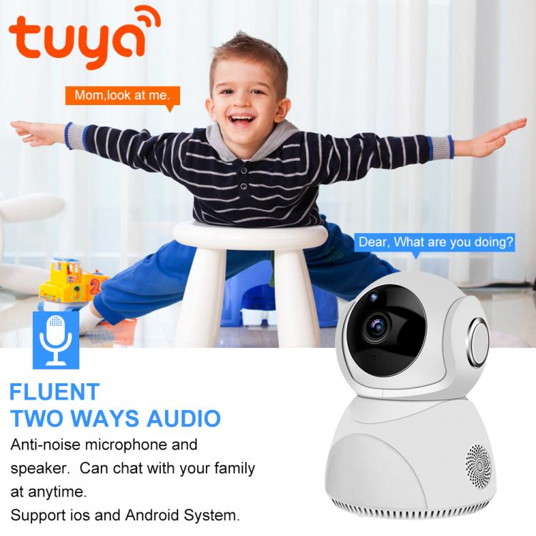 家用WIFI無線網(wǎng)絡攝像機高清300萬TUYA涂鴉智能3MP監(jiān)控攝像頭YT20 室內(nèi)網(wǎng)絡攝像機 第3張