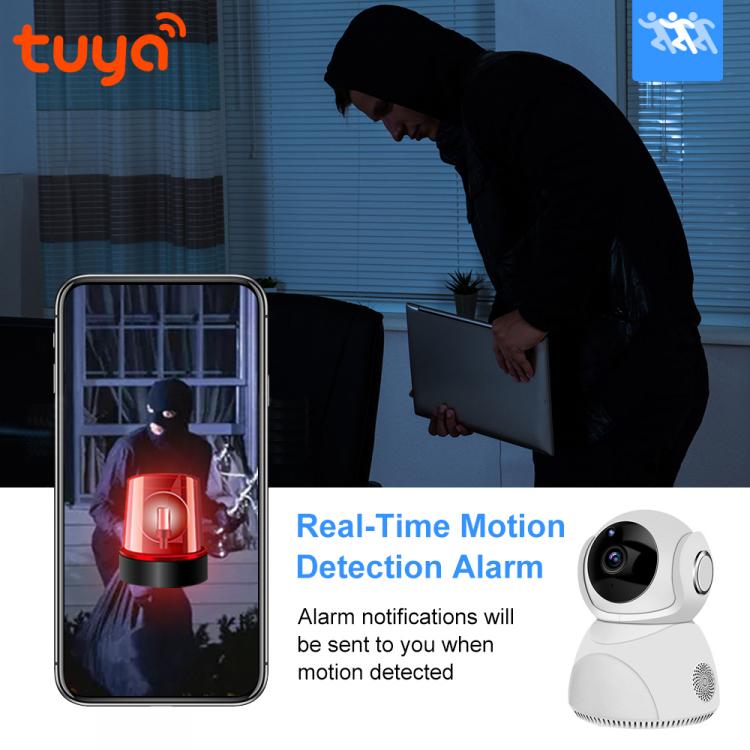 家用WIFI無線網(wǎng)絡攝像機高清300萬TUYA涂鴉智能3MP監(jiān)控攝像頭YT20 室內(nèi)網(wǎng)絡攝像機 第2張