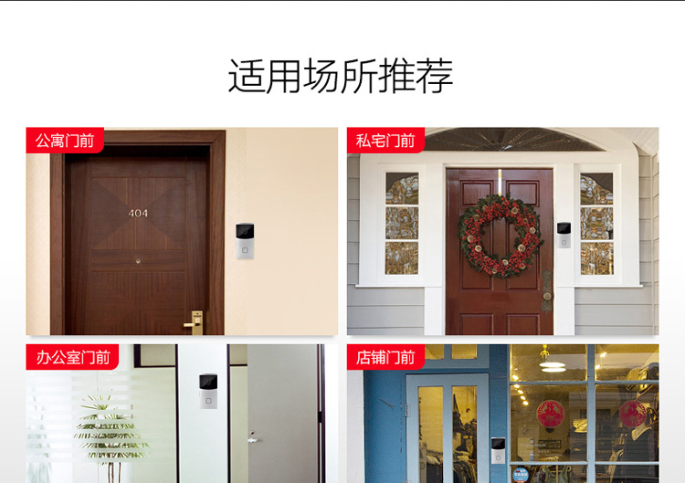 涂鴉低功耗wifi電池可視門鈴對講DB603 tuya可視門鈴 第15張