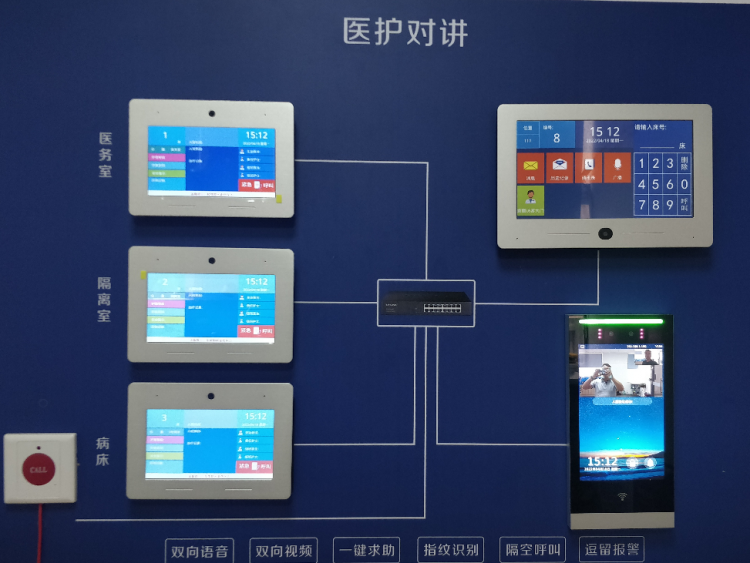 醫院醫護語音呼叫可視對講系統 醫院醫護呼叫可視對講 第3張