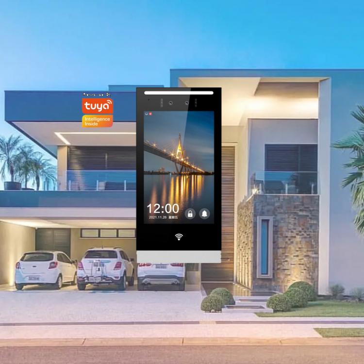 別墅小區涂鴉人臉識別可視對講門禁電梯視頻語音呼叫 別墅/小區/公寓可視對講 第1張