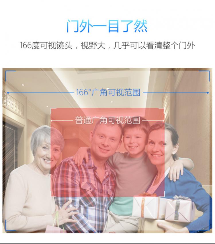 涂鴉智能低功耗電池可視門鈴DB601 tuya可視門鈴 第6張