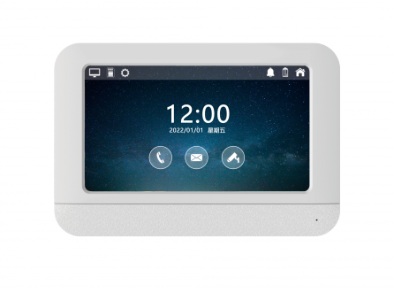 7寸室內機高清雙向可視對講門禁分機智慧屏 P7006PD