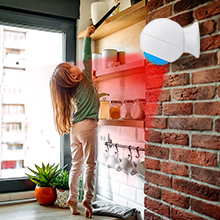 LIKEPAI Portable Motion Sensor Alert Caregiver Pager Room Monitor Waterproof 500 Feet Operating for Elderly Motion PIR Detectors Product Center 第5張