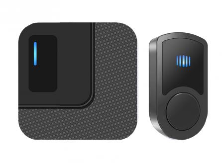 交流供電無線家用防水門鈴N60D1遠距離300米傳輸55首鈴聲美規歐規英規澳規日規插頭無線門鈴