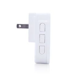 交流供電無線家用防水門鈴N60D1遠距離300米傳輸55首鈴聲美規歐規英規澳規日規插頭無線門鈴 交流供電門鈴 第7張