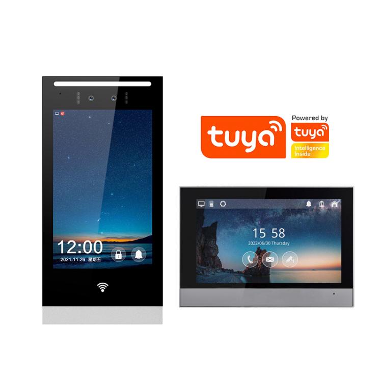 別墅可視對講8寸觸摸屏可視門鈴戶外手機攝像頭TUYA人臉識別解鎖防水紅外夜視 品牌動態(tài) 第1張